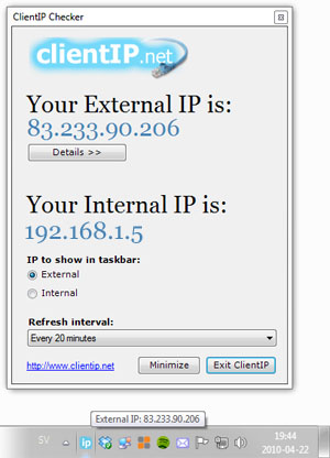 Windows 7 ClientIP Checker 1.0 full